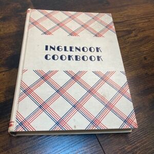 Inglenook Cookbook Harper &‎ Brothers Brethren Recipes Hardcover Vtg 1940s